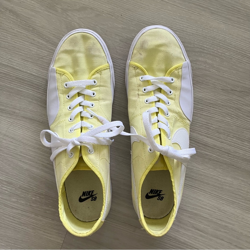 PRE OWNED NIKE SB BLAZER COURT SNEAKERS – Baltini